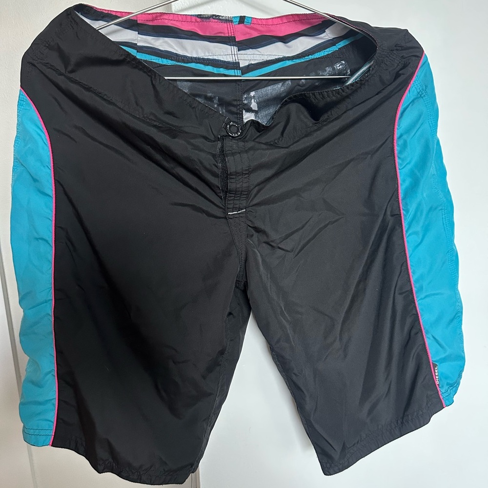 Diesel Swim Trunks Reversible Multicolor